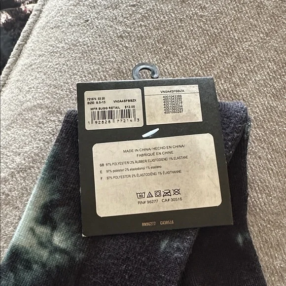 Vans | Men’s Tie-Dye Socks - Picture 7 of 7